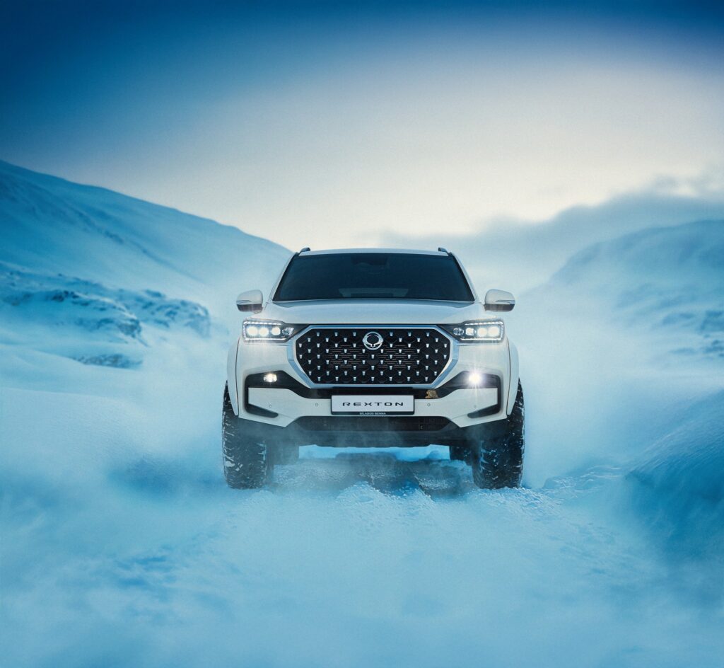Rent a car in Iceland - KGM Rexton arctic