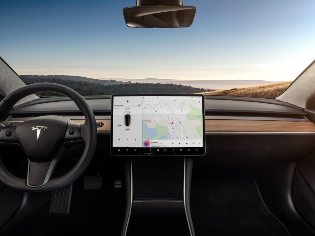Tesla Model 3 interior