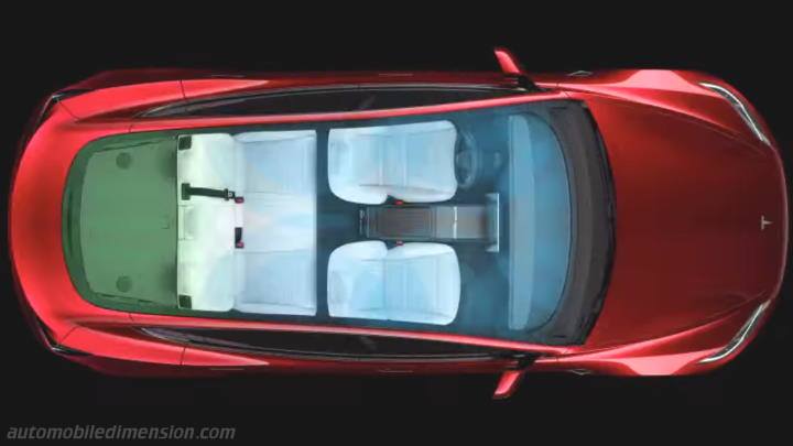 Tesla model 3 dimensions